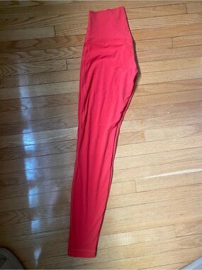 lululemon athletica High-Rise Coral-Red Leggings